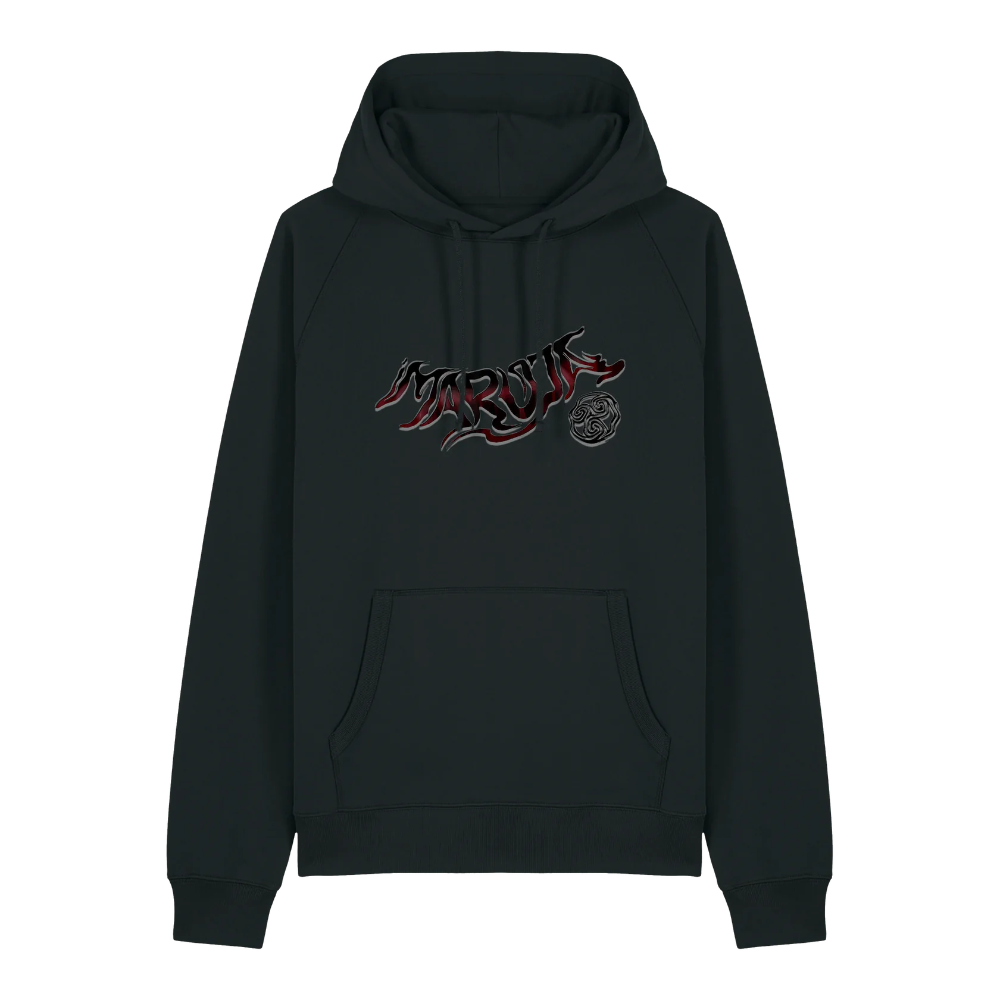 Face Hoodie Black